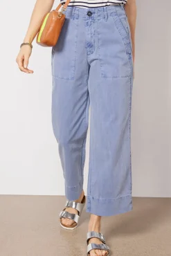 Pants & Leggings<VELVET Mya Utility Pant Bluestone