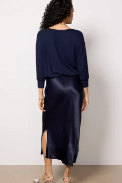 Dresses<MICHAEL STARS Nadia Dress Nocturnal