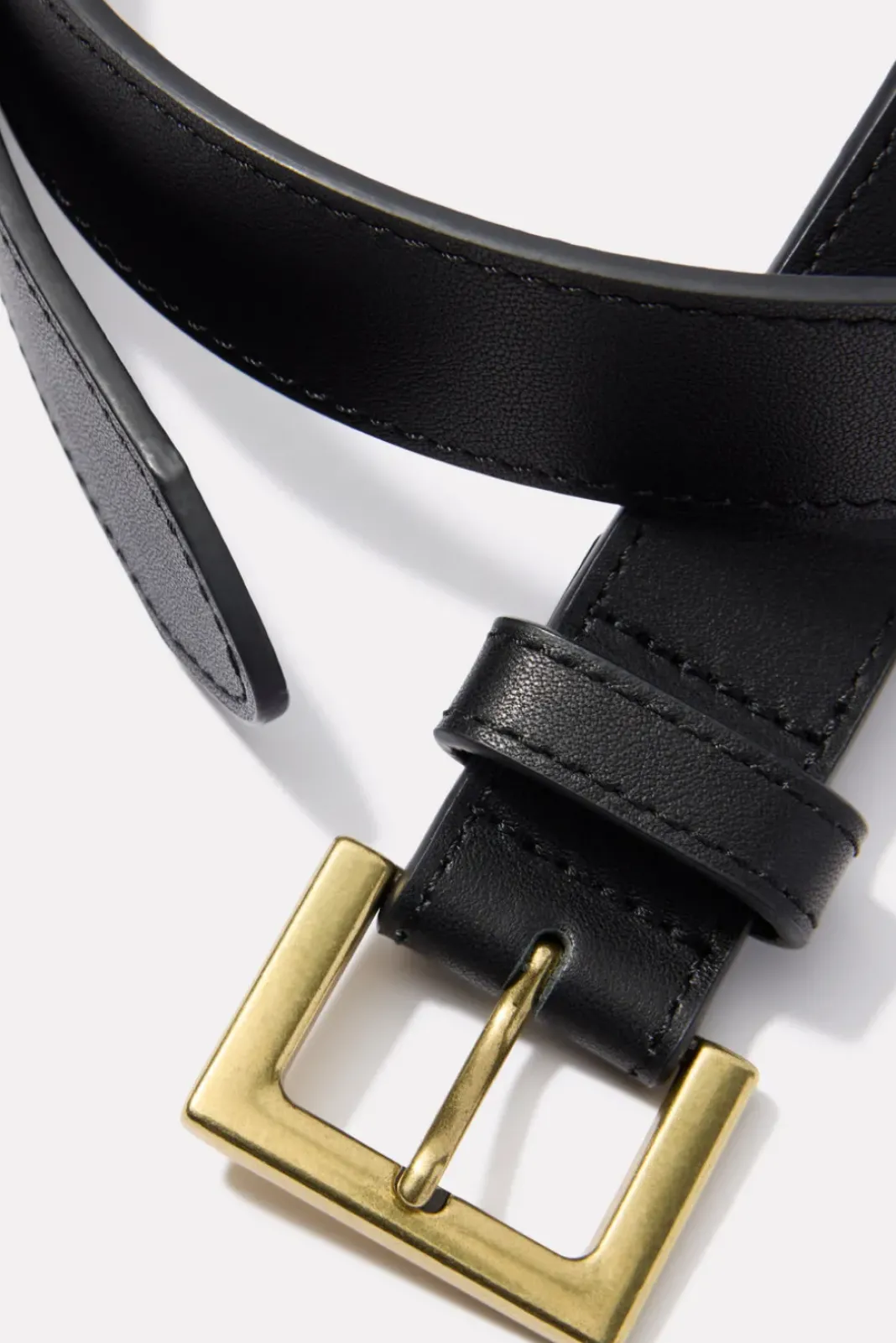 Belts<EVEREVE Nadine Leather Belt Black