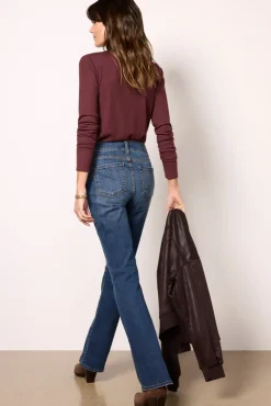 Jeans<KUT FROM THE KLOTH Natalie High Rise Fab Ab Bootcut Allied