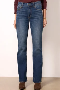 Jeans<KUT FROM THE KLOTH Natalie High Rise Fab Ab Bootcut Allied
