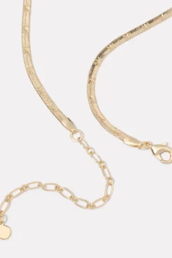 Jewelry<EVEREVE Nell Snake Chain Necklace Gold