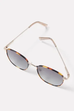 Eyewear<LE SPECS Neptune Deux Sunglasses Brightgold/Tort