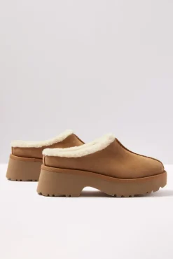 Shoes<UGG New Heights Cozy Clog Chestnut