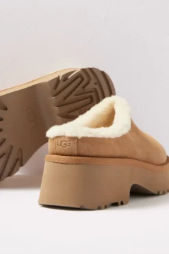 Shoes<UGG New Heights Cozy Clog Chestnut
