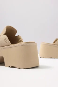 Shoes<UGG New Heights Slide Mustardseed