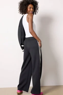 Pants & Leggings|Matching Sets<EVEREVE Nia Varsity Track Pant Black