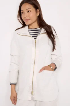 Blazers & Jackets<VARLEY Niamh Zip Through Ivorymarl