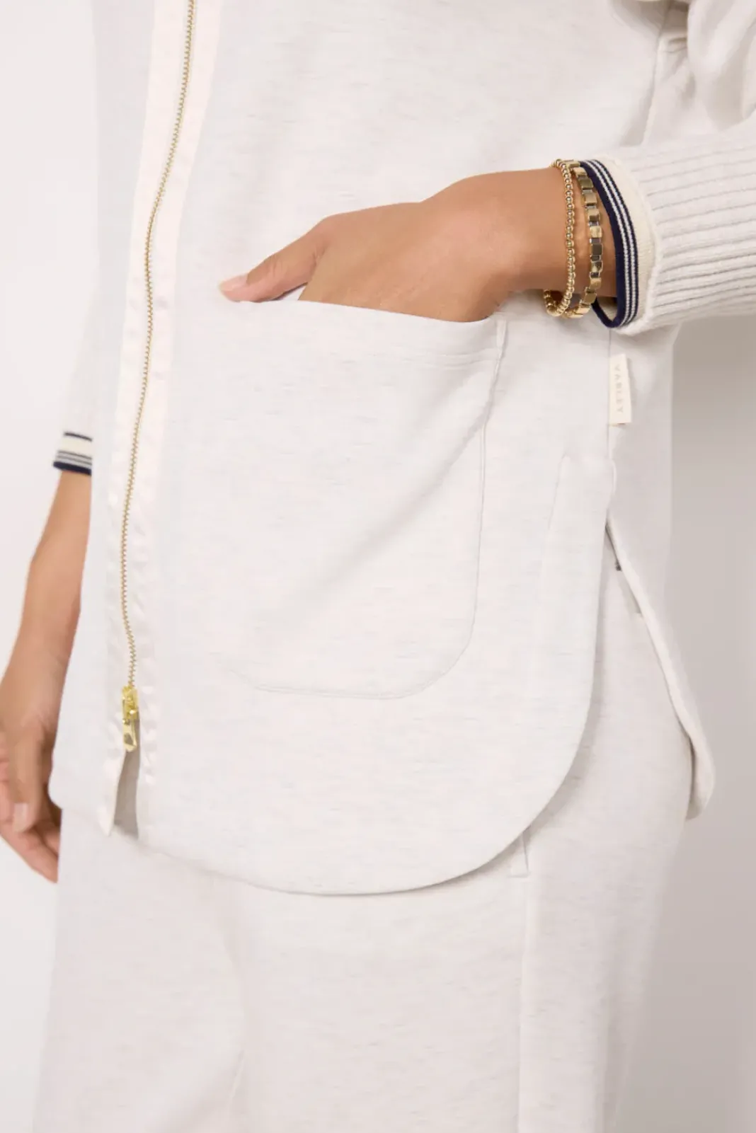 Blazers & Jackets<VARLEY Niamh Zip Through Ivorymarl