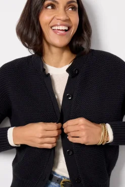 Sweaters<ALEX MILL Nico Chunky Cardigan Black