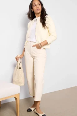 Sweaters<ALEX MILL Nico Chunky Cardigan Ivory