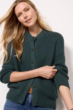 Sweaters<ALEX MILL Nico Chunky Cardigan Green
