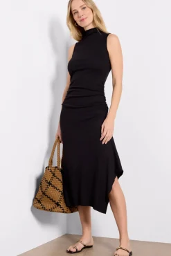 Dresses<MICHAEL STARS Nicola Midi Dress Black