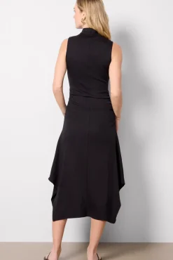 Dresses<MICHAEL STARS Nicola Midi Dress Black