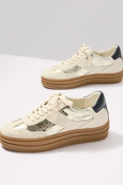 Shoes<DOLCE VITA Niomy Platform Sneaker Metallic