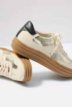 Shoes<DOLCE VITA Niomy Platform Sneaker Metallic