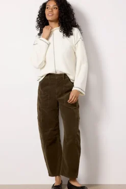 Tops & Tees<EVEREVE Noah Coverstitch Top Cream