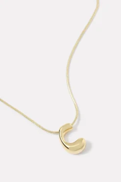 Jewelry<EVEREVE Noella Initial Necklace Gold