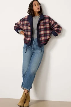 Blazers & Jackets<VELVET Norah Jacket Plaid