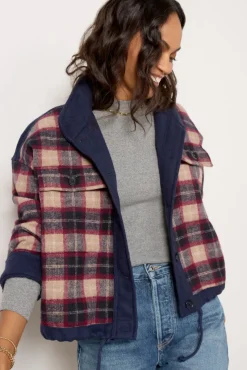 Blazers & Jackets<VELVET Norah Jacket Plaid