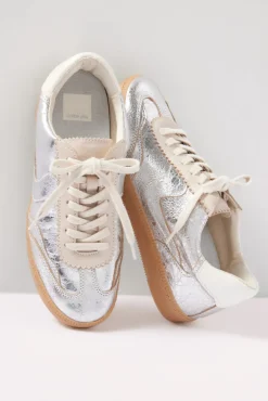 Shoes<DOLCE VITA Notice Sneaker Silverdistressed