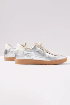 Shoes<DOLCE VITA Notice Sneaker Silverdistressed