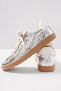 Shoes<DOLCE VITA Notice Sneaker Silverdistressed