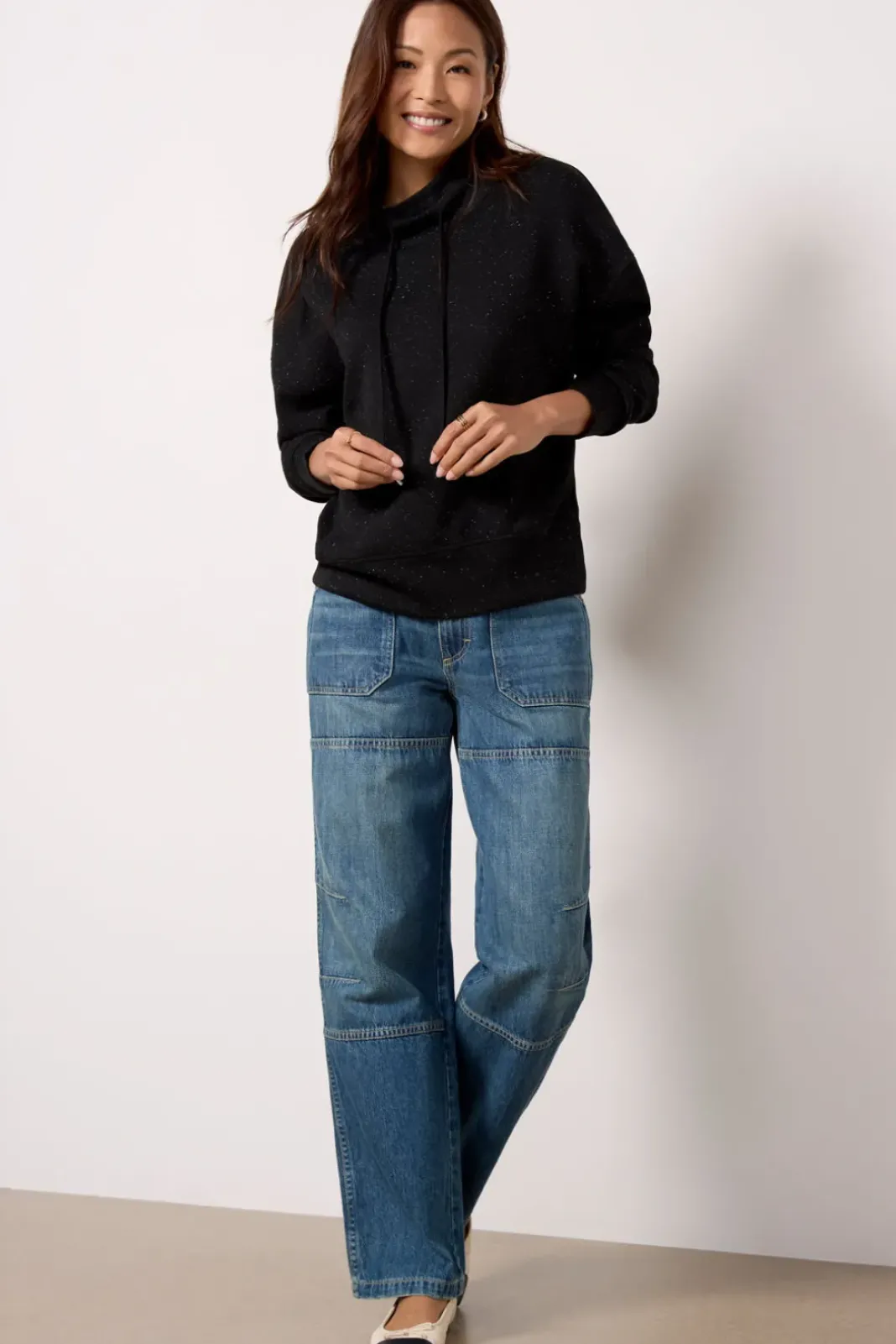Sweatshirts<VARLEY Oakdale Sweat Blackfleck
