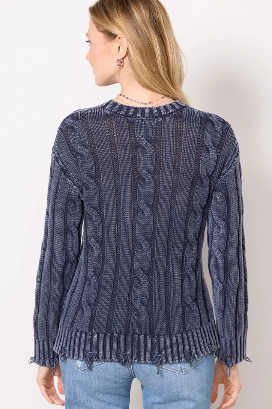 Sweaters<EVEREVE Oaklee Pullover Washednavy