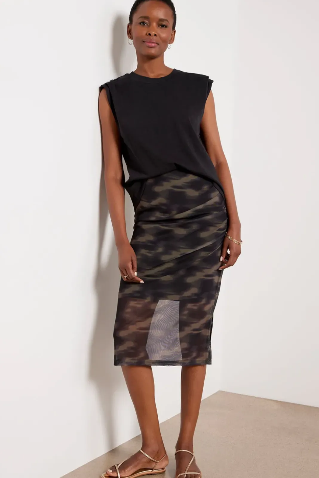 Skirts|Matching Sets<EVEREVE Oakley Mesh skirt Multi