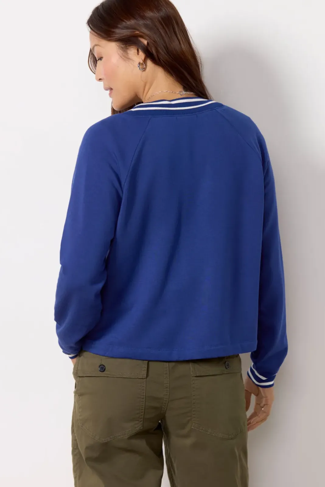 Sweatshirts<Z SUPPLY Off The Court Sweatshirt Bellwetherblue