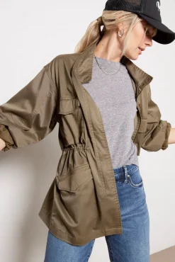 Blazers & Jackets<SANCTUARY Otis Utility Jacket Burntolive