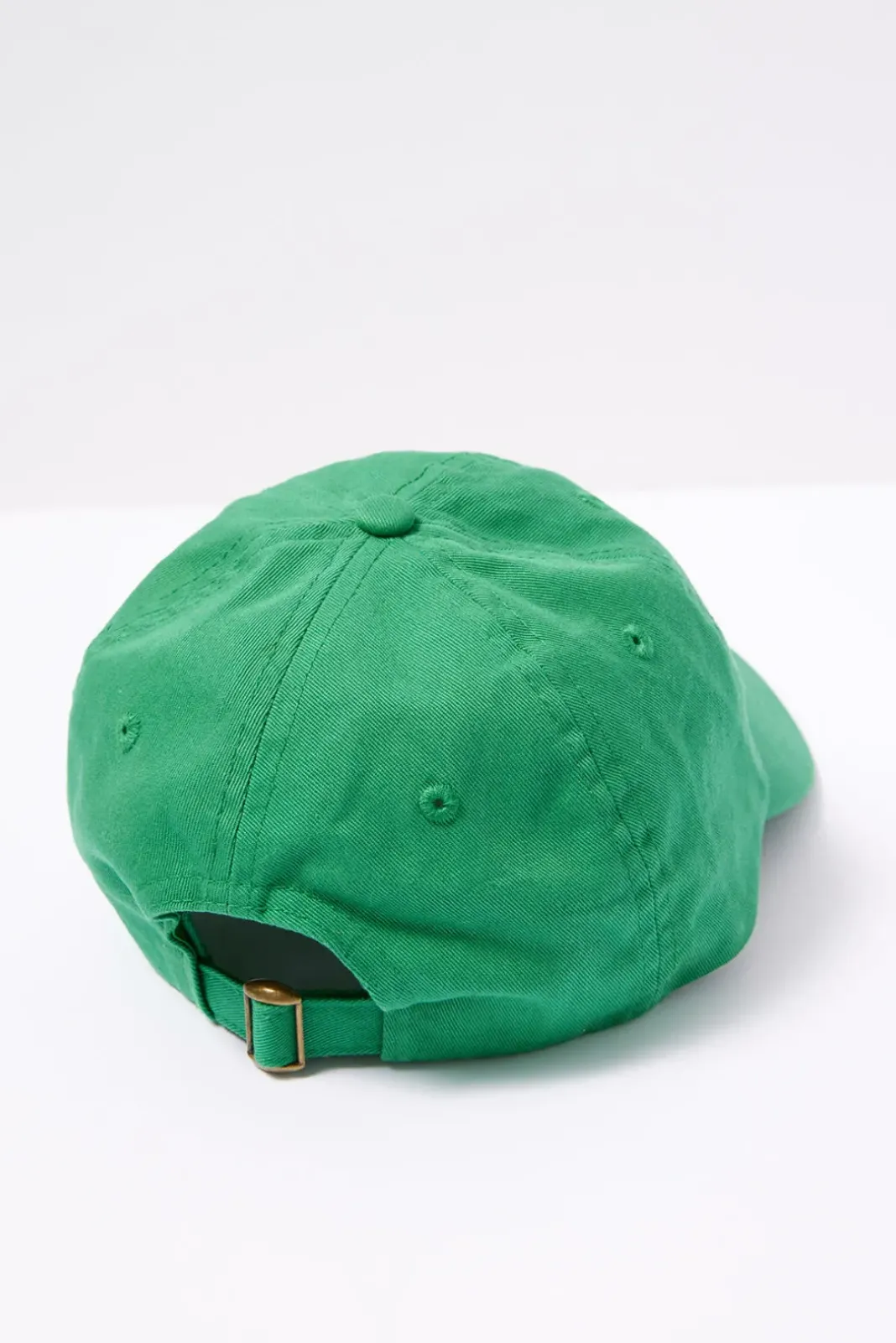 Hats<CLARE V. Oui Baseball Hat Green