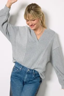 Sweatshirts<Z SUPPLY Out Of Towner Sweatshirt Heathergrey