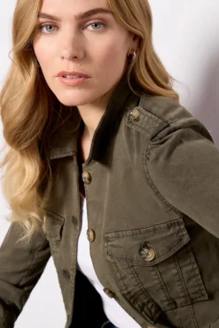 Blazers & Jackets<PAIGE Pacey Jacket Vintagebayougreen