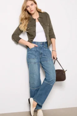 Blazers & Jackets<PAIGE Pacey Jacket Vintagebayougreen