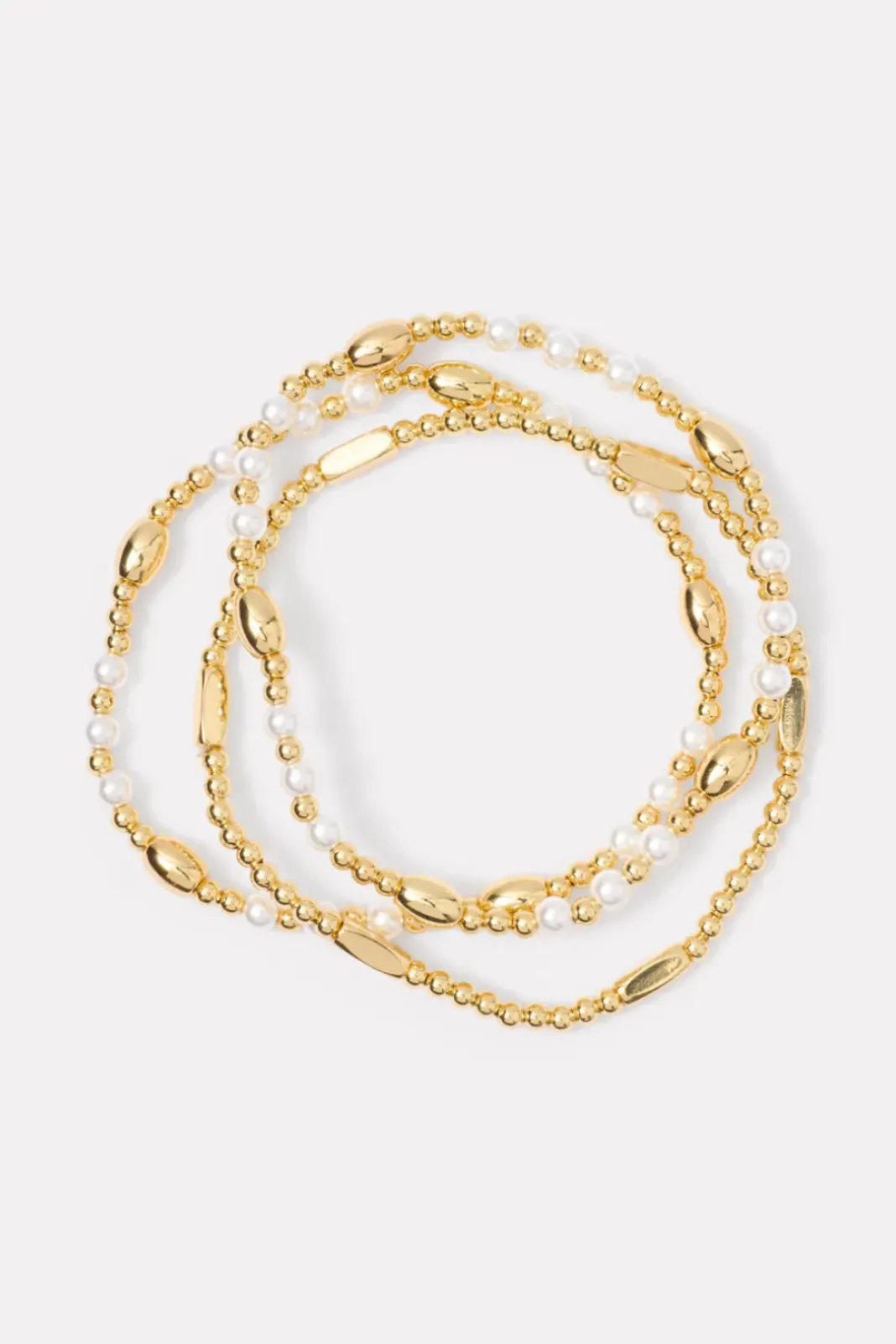 Jewelry<EVEREVE Palmer Pearl Bracelet Pack Gold
