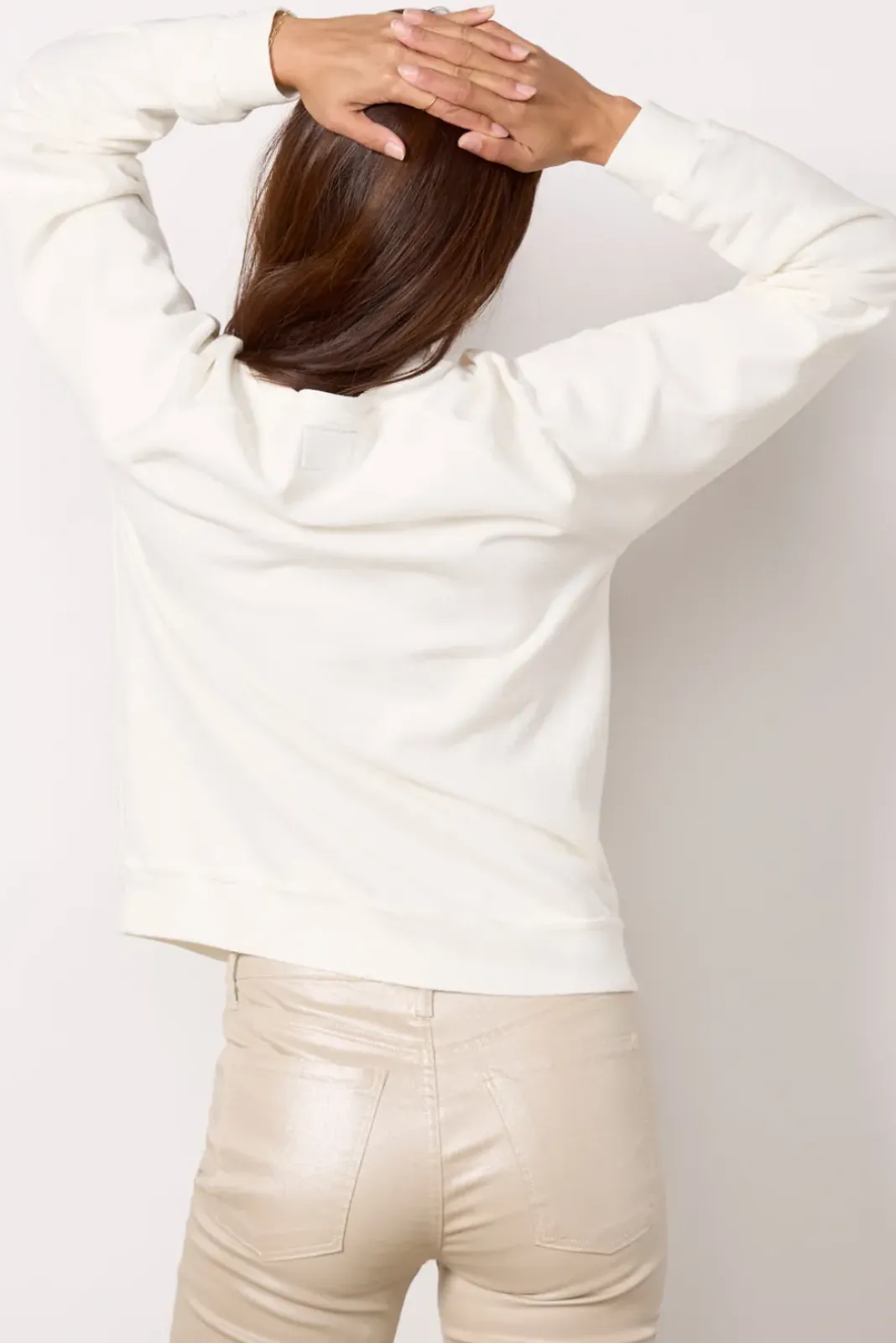 Sweatshirts<RETRO BRAND BLACK LABEL Paris Sweatshirt Antiquewhite
