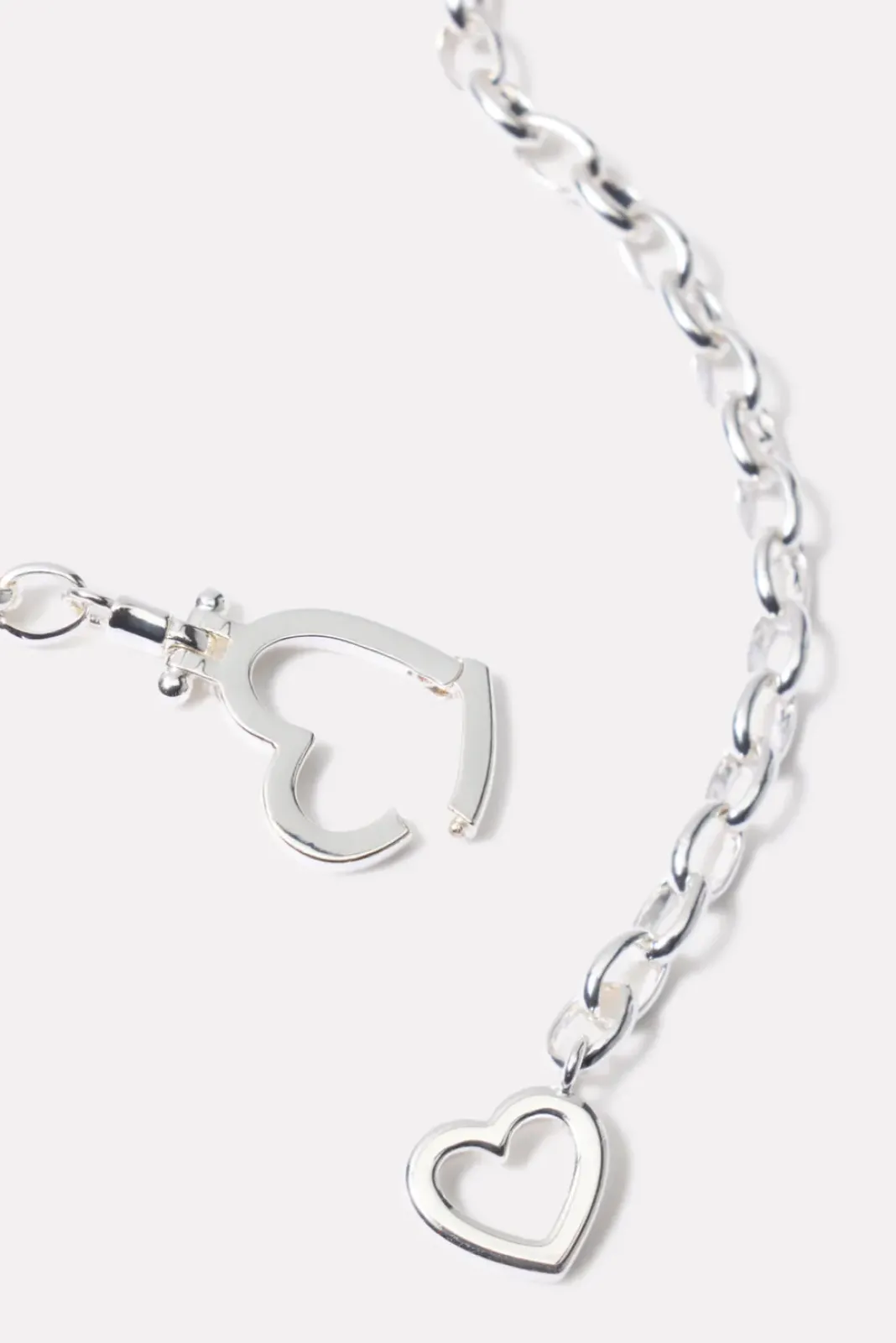 Jewelry<GORJANA Parker Heart Necklace Silver