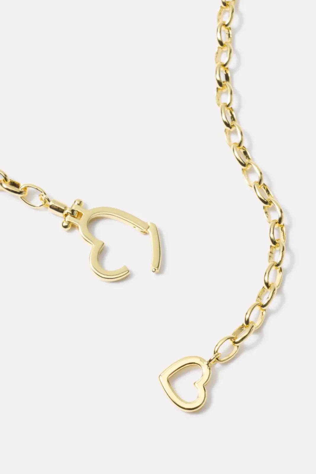 Jewelry<GORJANA Parker Heart Necklace Gold