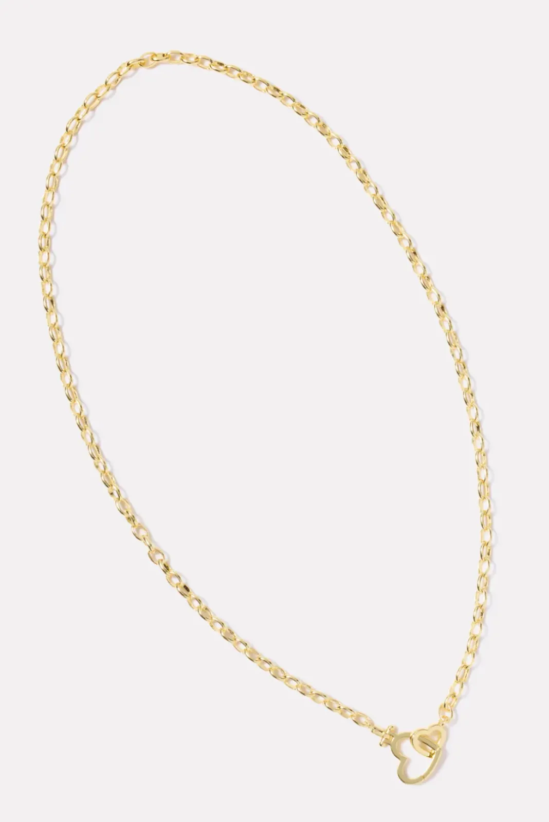 Jewelry<GORJANA Parker Heart Necklace Gold