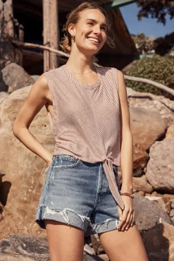 Shorts & Cutoffs<AGOLDE Parker Long Short with Cuff Heatwave