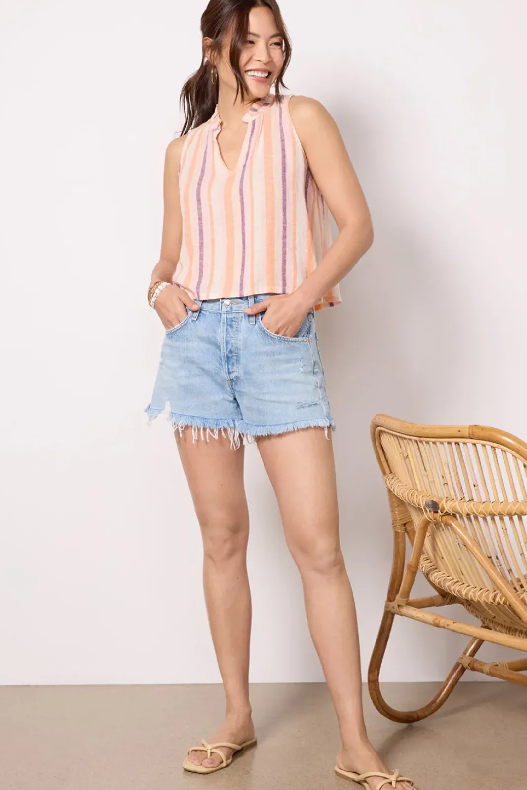 Shorts & Cutoffs<AGOLDE Parker Short Swapmeet