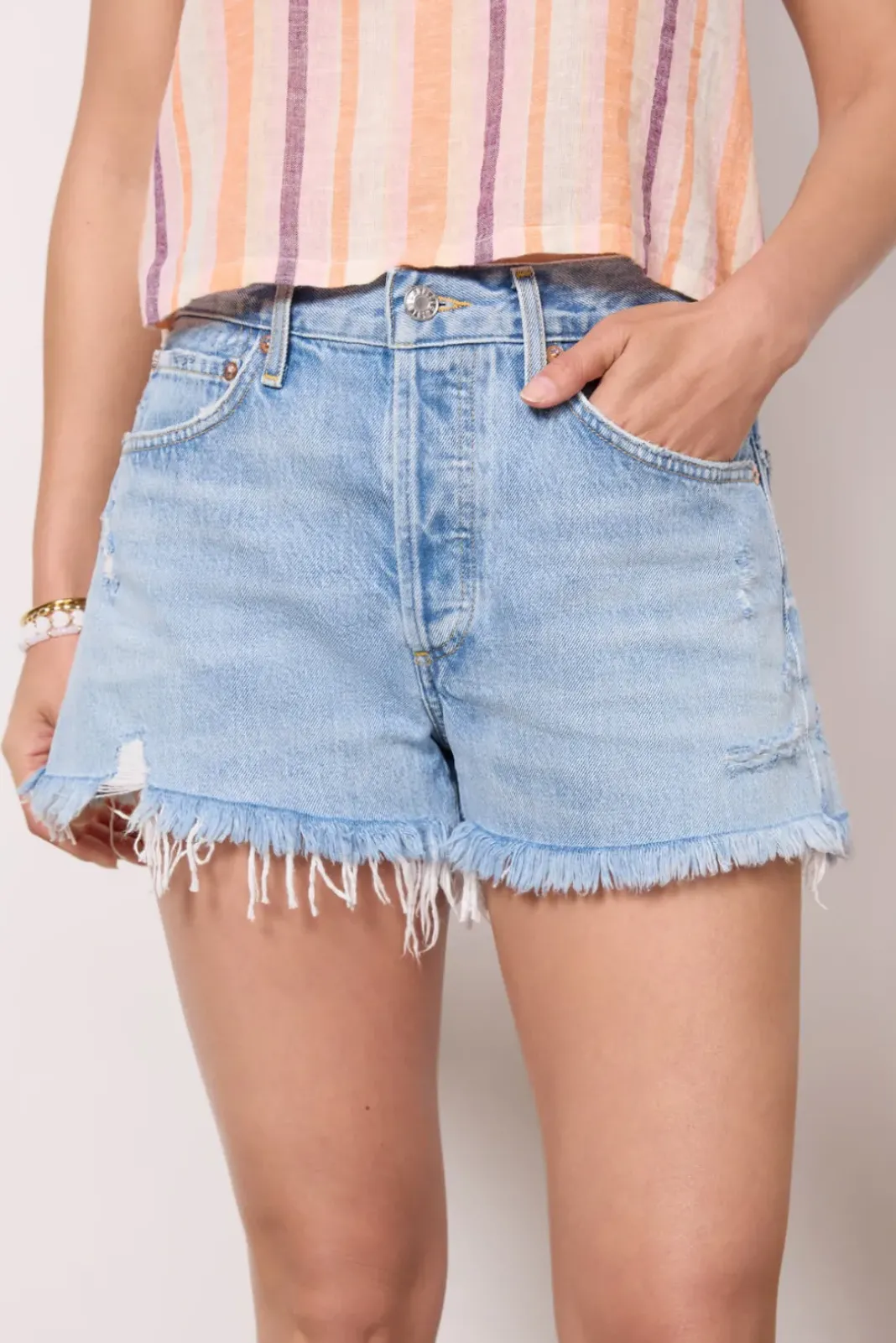 Shorts & Cutoffs<AGOLDE Parker Short Swapmeet