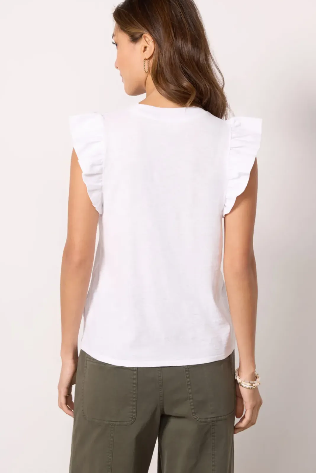 Tops & Tees<NATION LTD Paulette Tank White