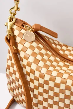 Bags<CLARE V. Petit Moyen Messenger Natural/Creamcheck