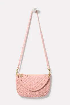 Bags<CLARE V. Petit Moyen Messenger Blushpuffywoven
