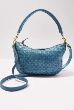 Bags<CLARE V. Petit Moyen Messenger Lightblue