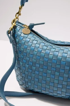 Bags<CLARE V. Petit Moyen Messenger Lightblue