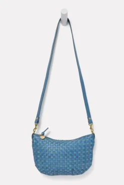 Bags<CLARE V. Petit Moyen Messenger Lightblue